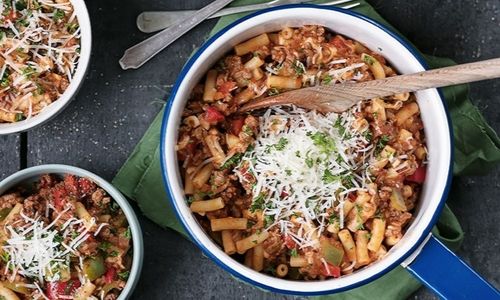 7 Perfectly Simple Pasta Recipes Your Family Will Love Cheesy Beef Pepper Pasta